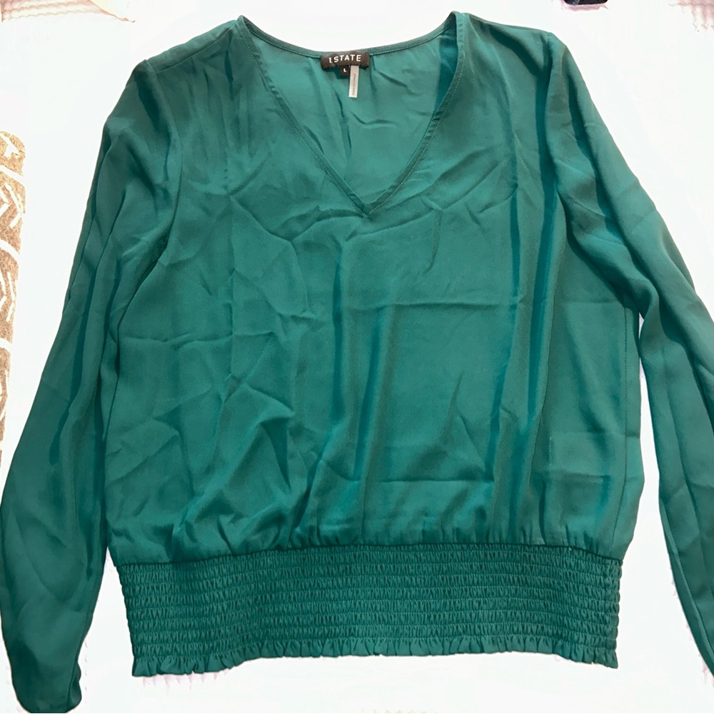 Women’s green blouse